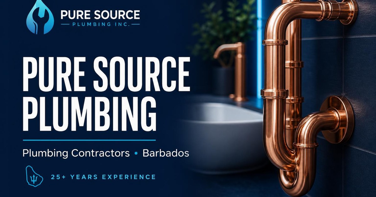 Pure Source Plumbing Inc. — plumbing contractors in Barbados